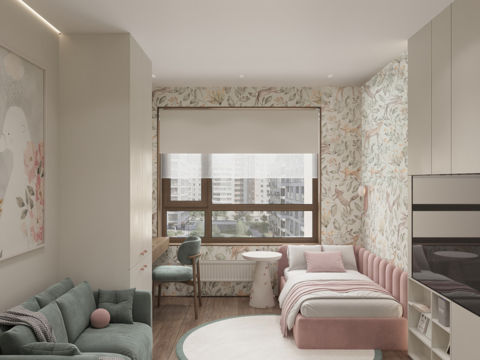 Стильная 3-х комнатная квартира в ЖК Прованс. Проект