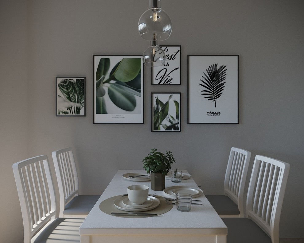 Дизайн-проект однокомнатной квартиры в скандинавском стиле