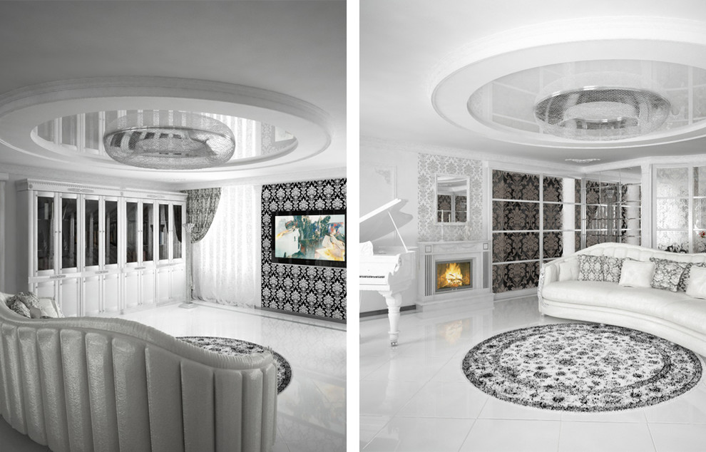 квартира 295 м², объединены 2 квартиры