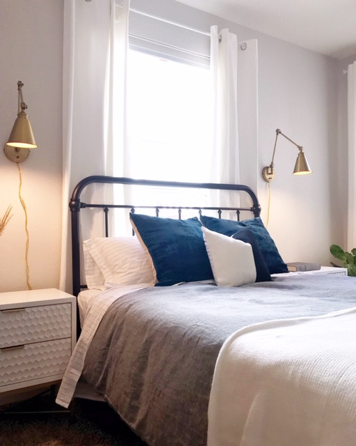 Willhoit Weekend Bedroom | Highlands Ranch, CO | Modern Farmhouse Remodel