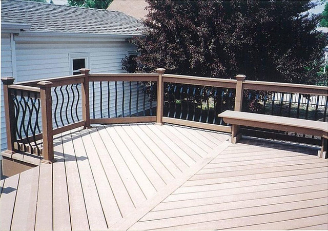 Trex Composite Deck rustikt-terrasse