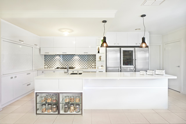 Kitchen Renovation - Glen Iris contemporary-koek