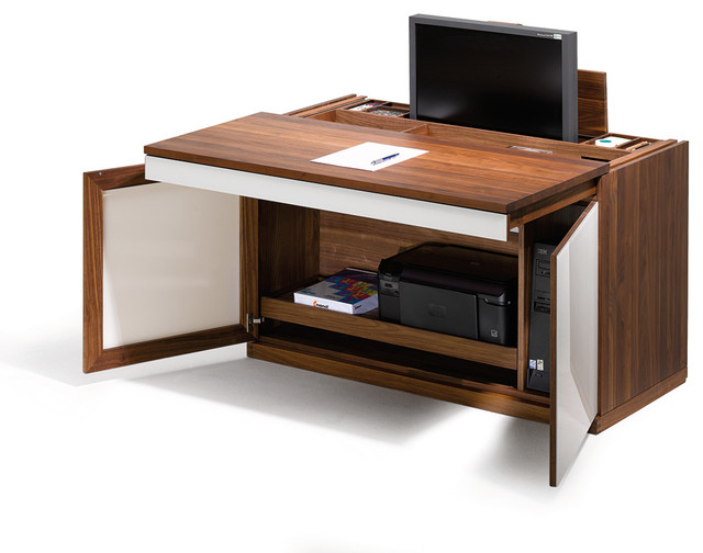 Writing desk and cabinet