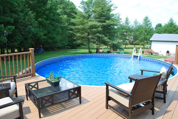 composite above ground pool