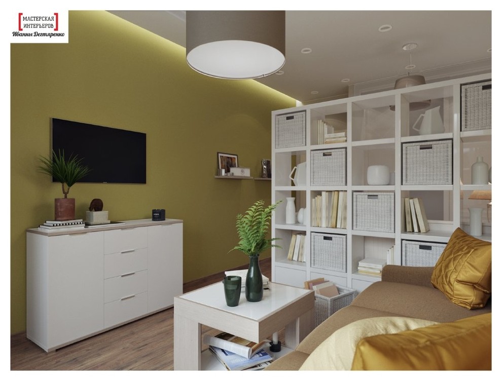 ДИЗАЙН-ПРОЕКТ 3Х-КОМНАТНОЙ КВАРТИРЫ В СОВРЕМЕННОМ СТИЛЕ