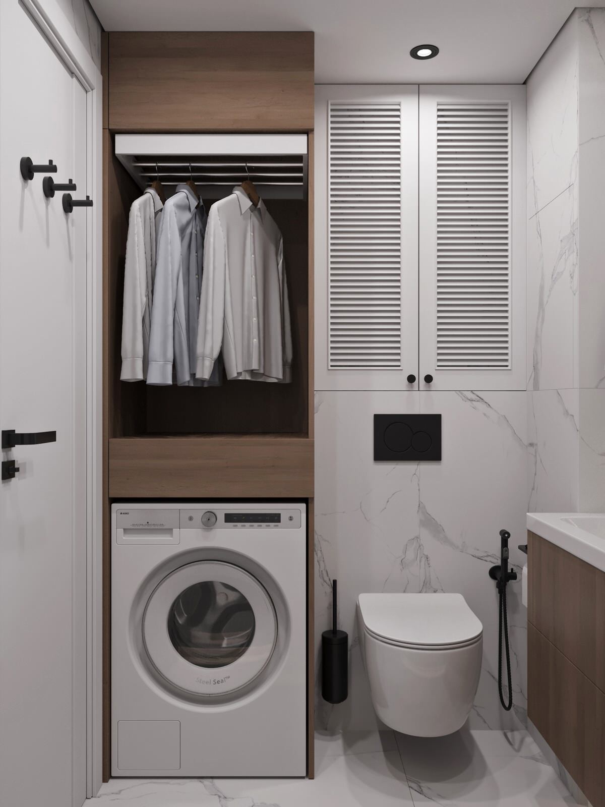 Дизайн квартиры во вторичном фонде, Кантемировская, Москва