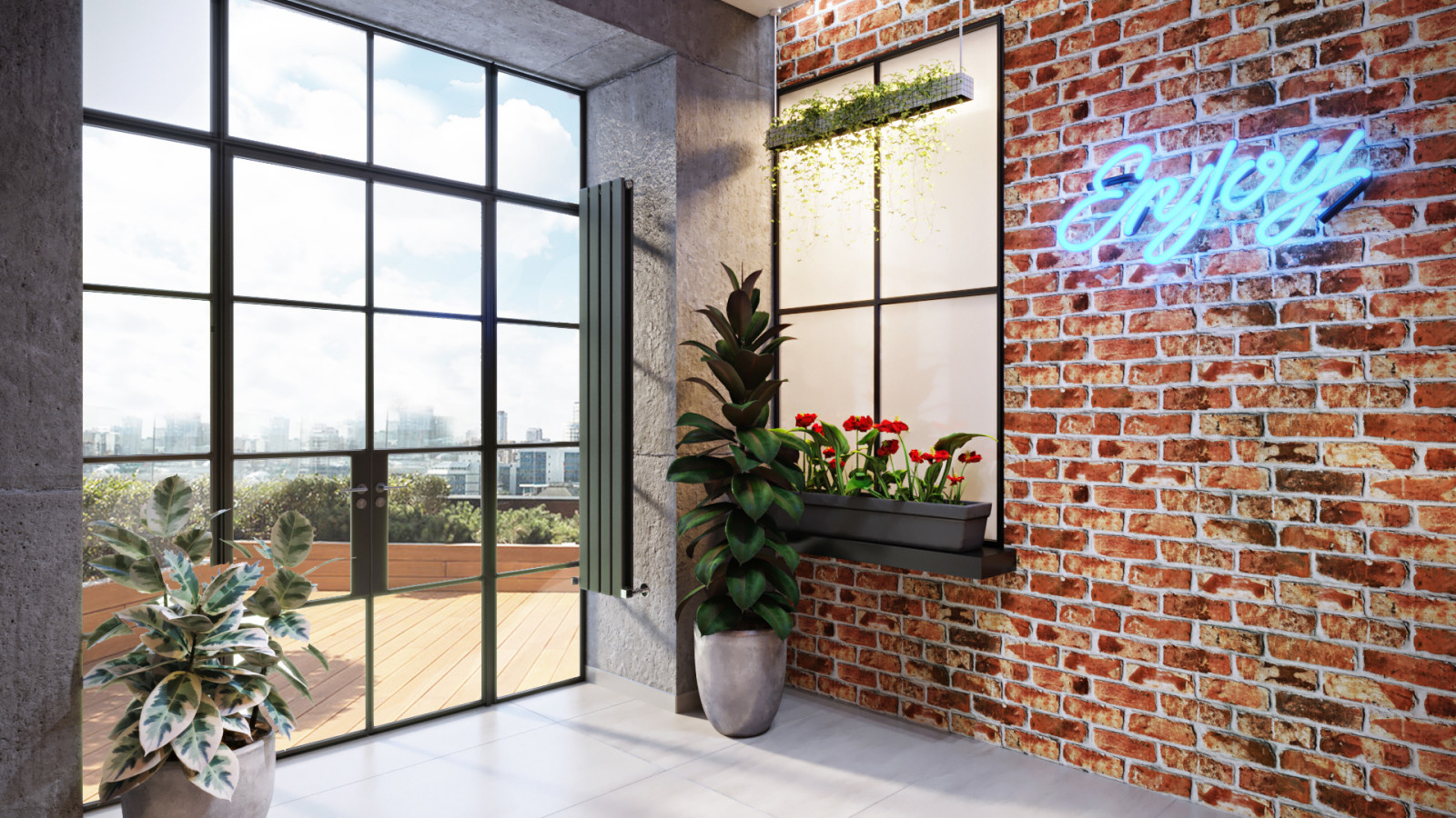 Дизайн-проект квартиры 100кв.м. для семьи из 4х человек в Северном парке