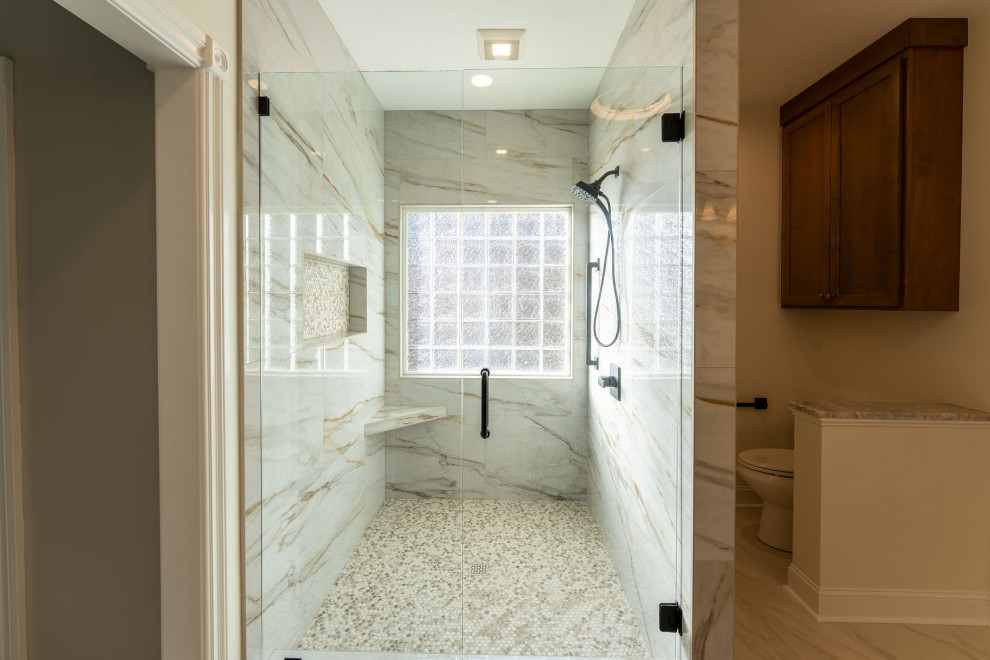 Fairvue Kitchen and Primary Bathroom