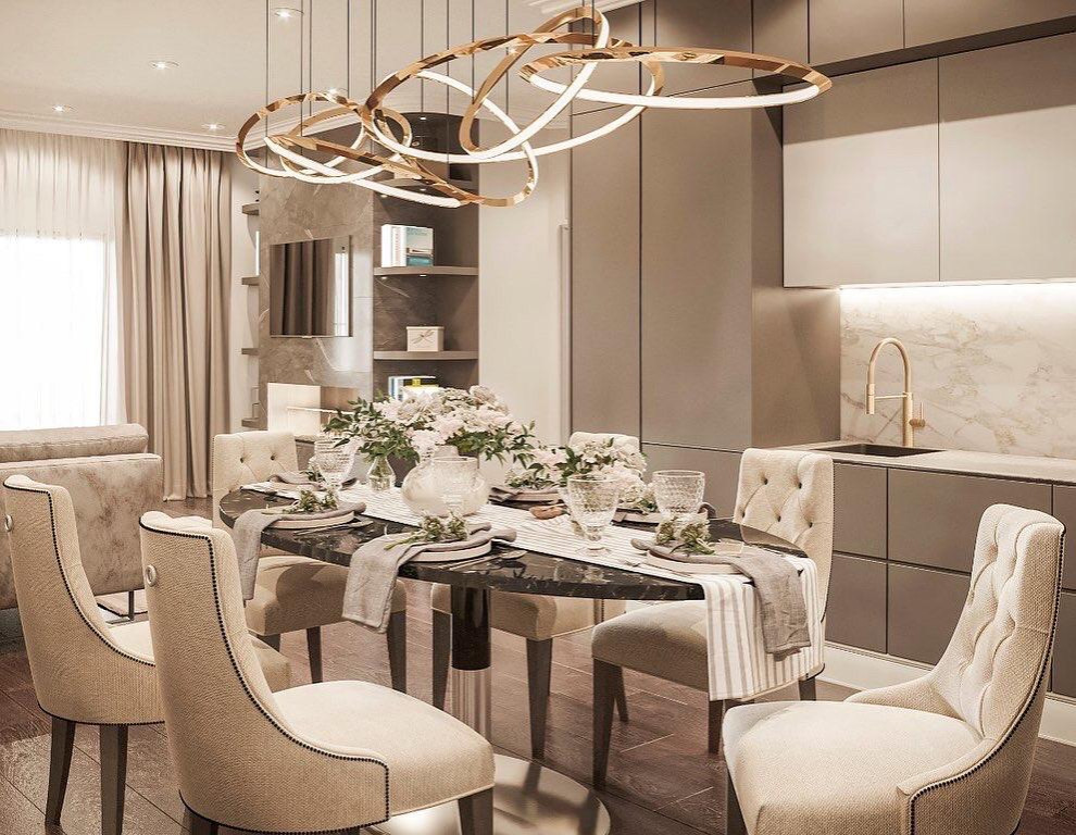 Шоколадный интерьер