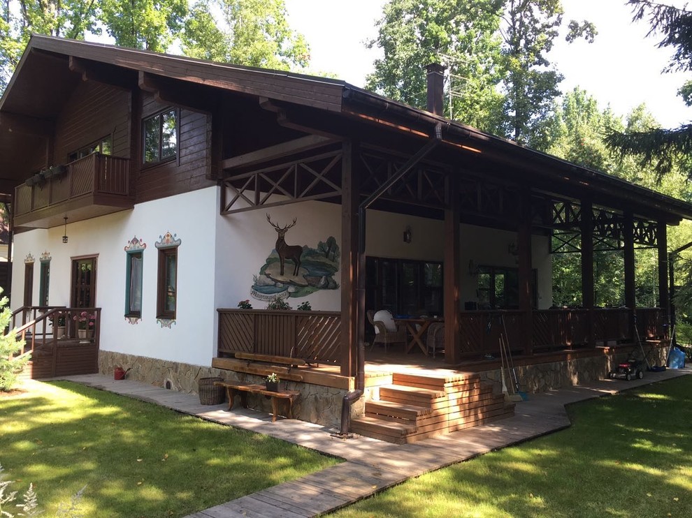 Дом в стиле Luftlmalerei