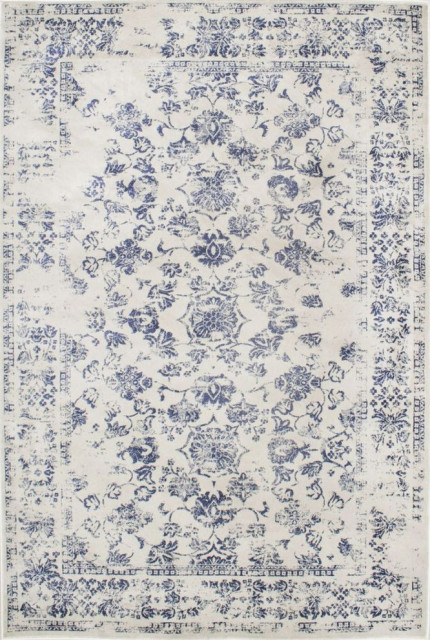 Traditional Persian Vintage Floral Area Rug Contemporary Area Rugs By Nuloom Houzz