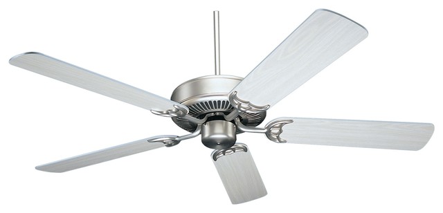 Master Builder 52 Inch Ceiling Fan Pewter With Silver Oak Blades