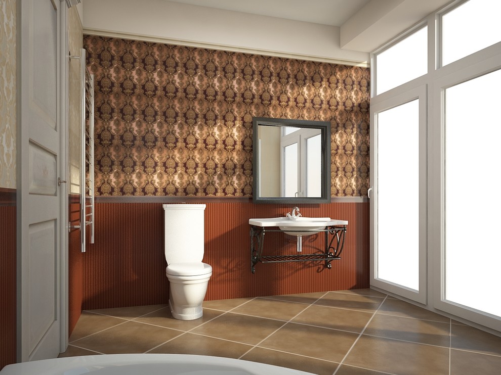 Гостевой санузел на 2-м этаже