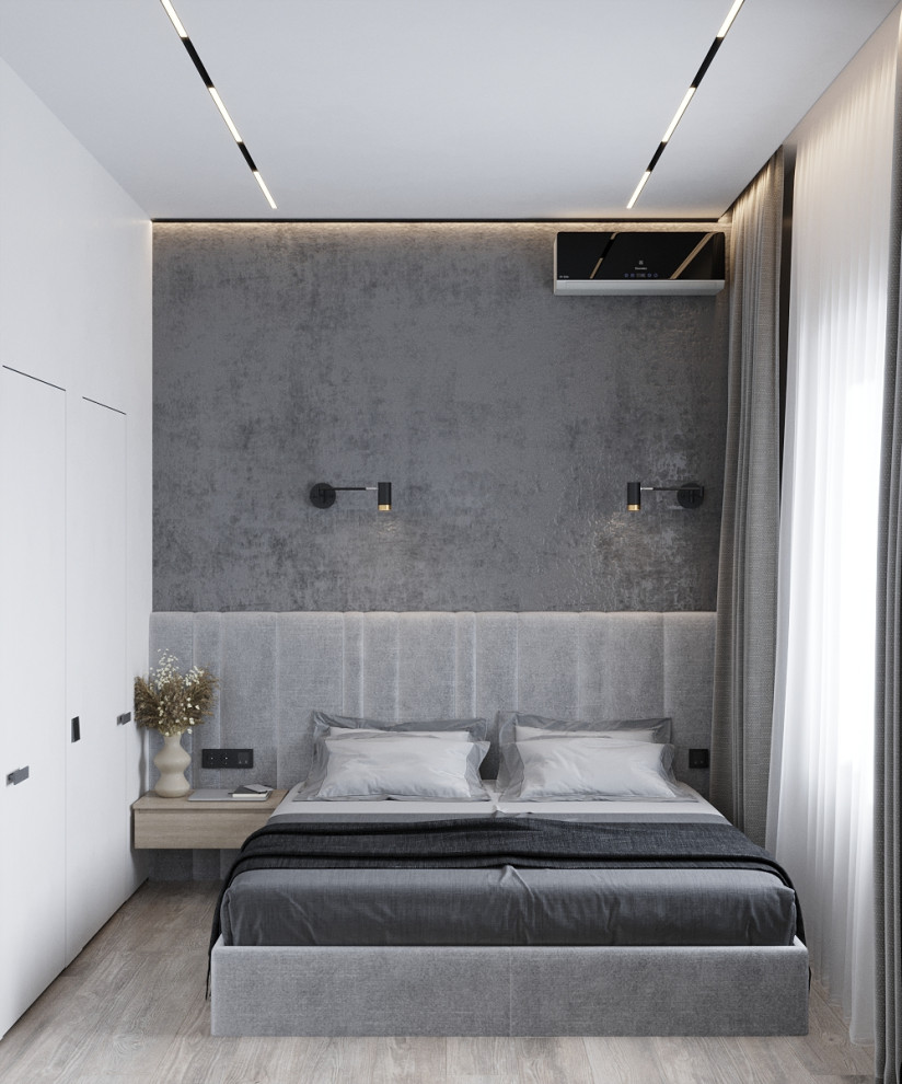 Трёхкомнатная квартира в монохромных тонах