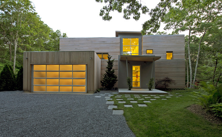 This is an example of a contemporary exterior in New York.