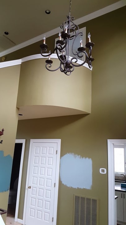"BEFORE PHOTO" Before and After Paint Project