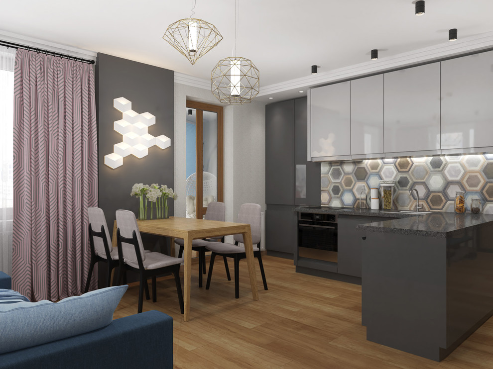 Квартира-студия в скандинавском стиле для молодой девушки