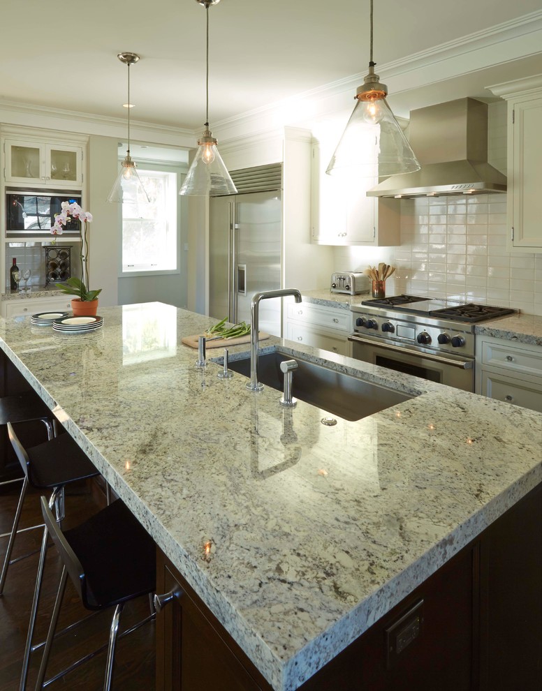 Kitchen - transitional kitchen idea in Chicago