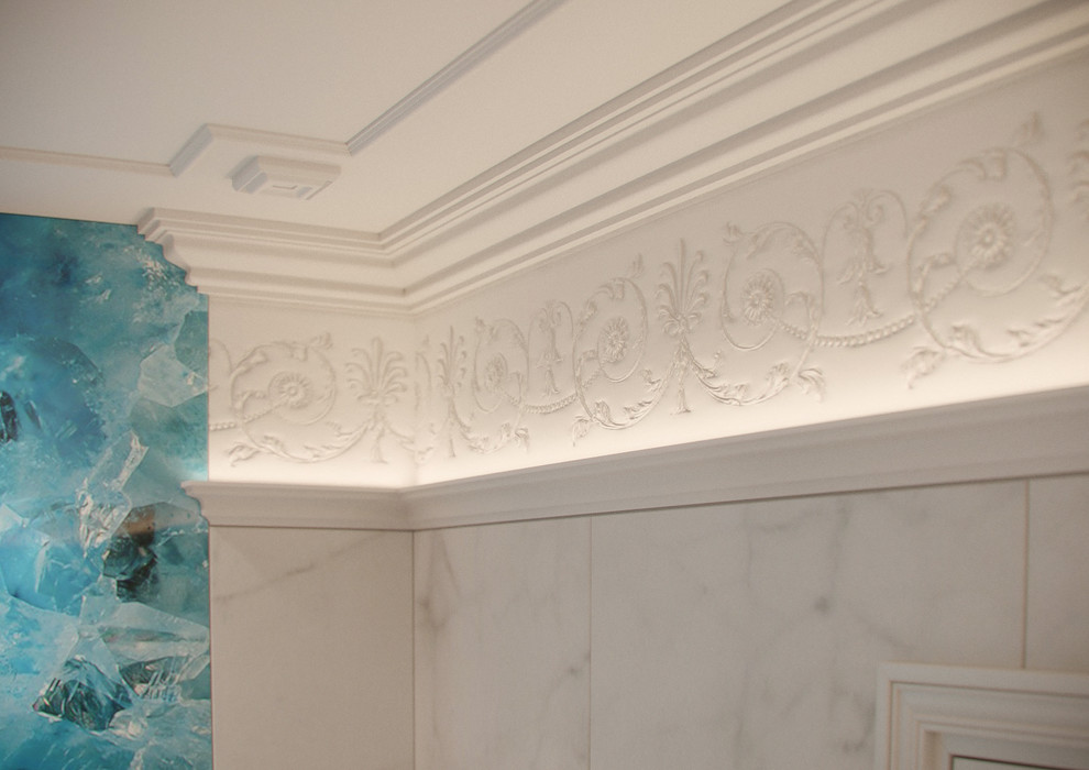 3х уровневая квартира в стиле современная классика