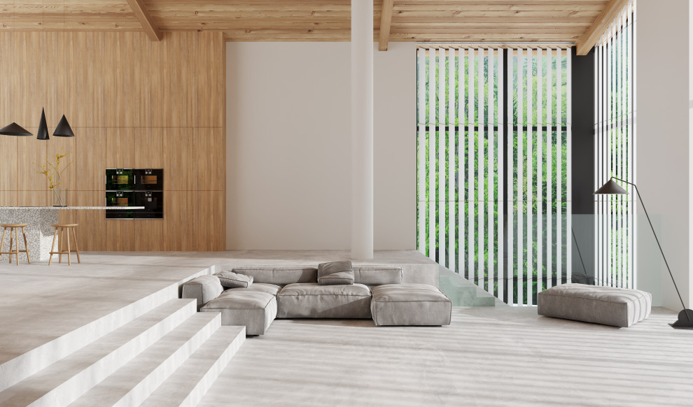 Дом с нестандартными окнами