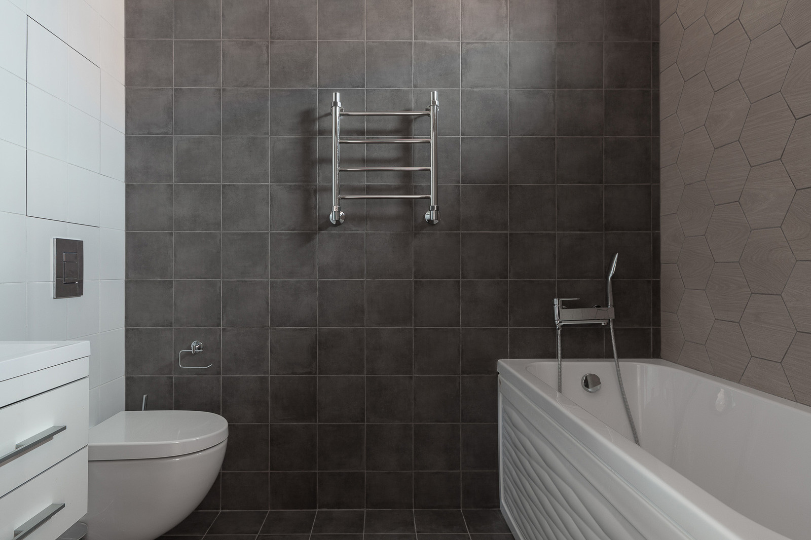 Трешка на 14-м этаже