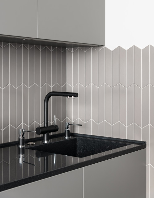 Лаконичные формы contemporary-kitchen