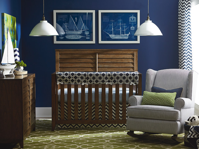 navy blue crib and dresser Navy Blue Crib Nursery