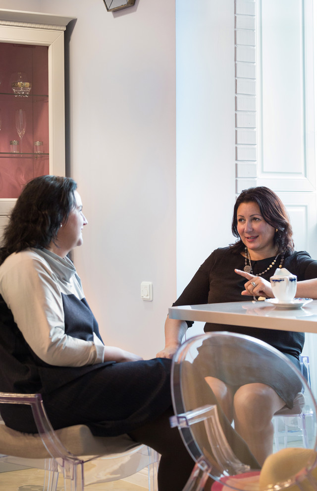 В розовом цвете