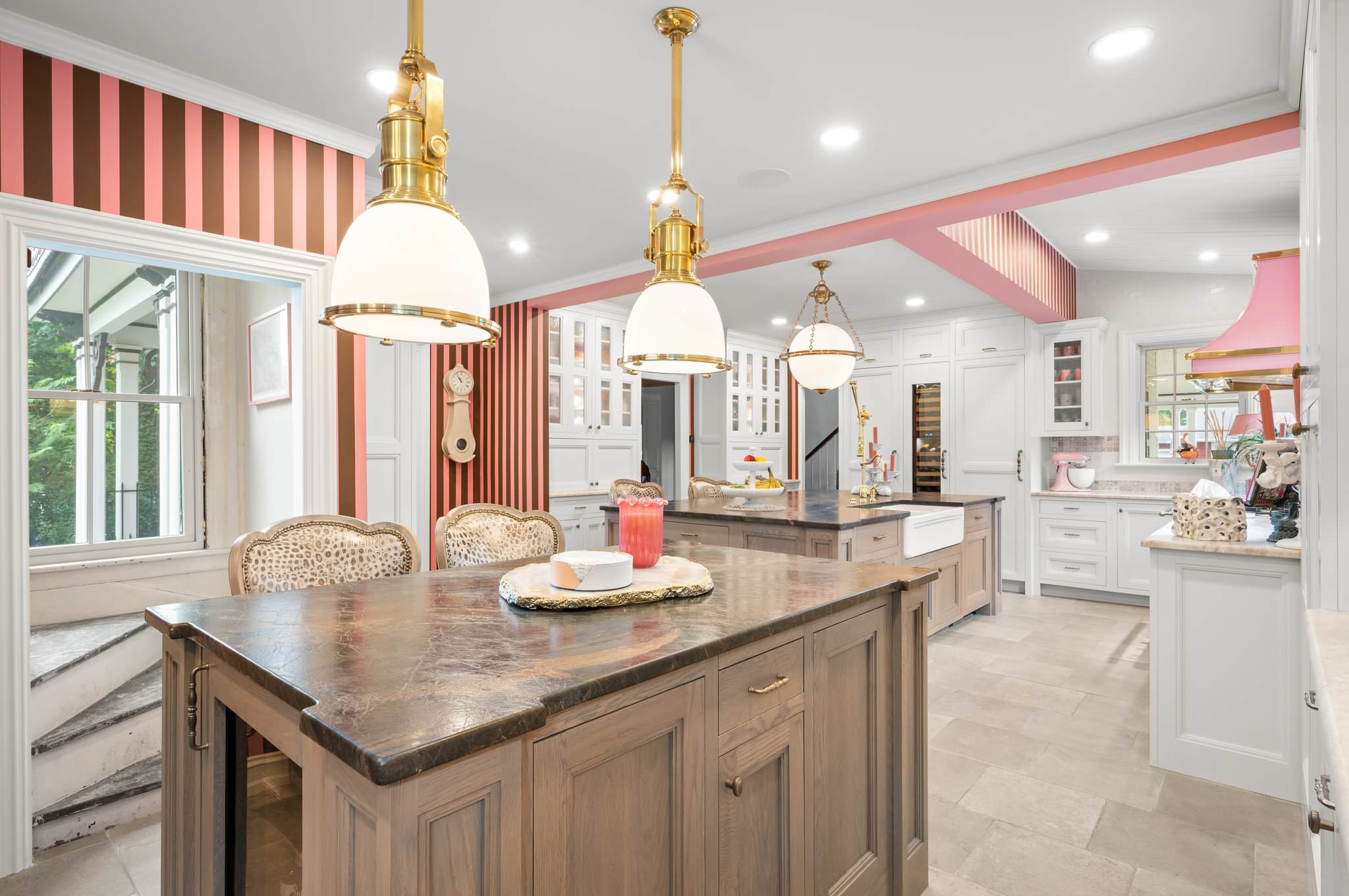 Pretty in Pink Kitchen Before & After