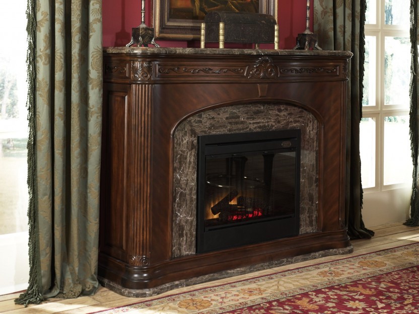 Камины из мрамора