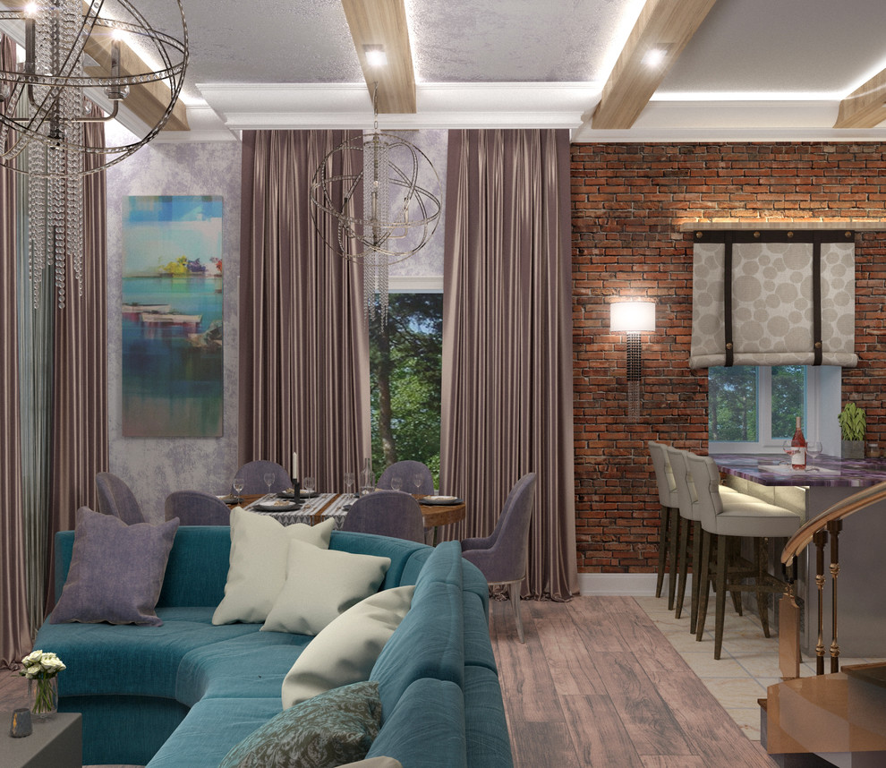 Интерьер в коттедже "Марсель"