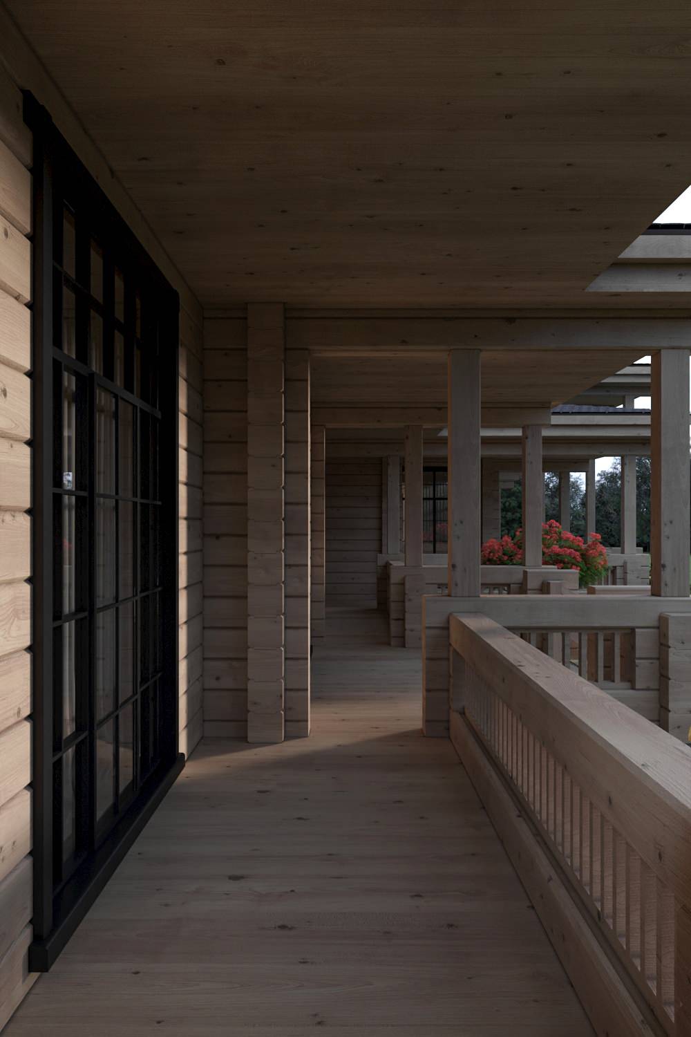 Загородный дом в стиле шале