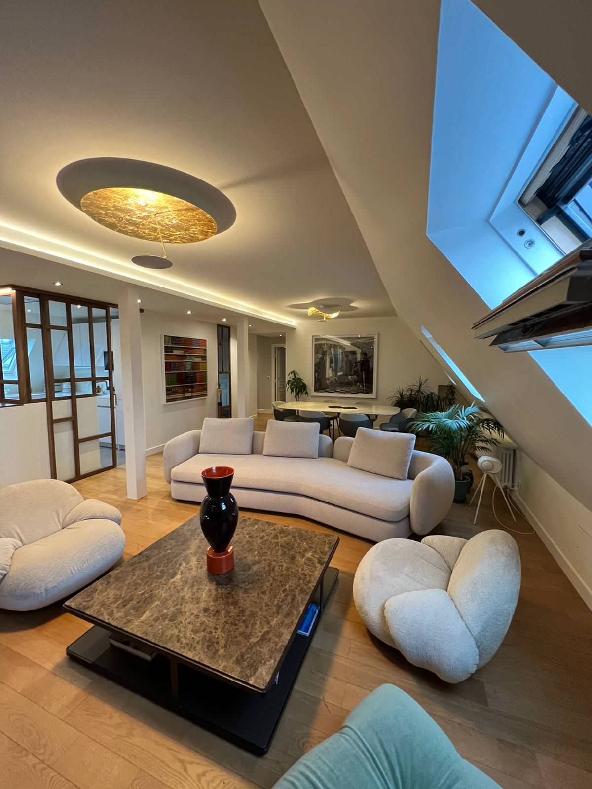 Projet de rénovation complète d'un intérieur Parisien
