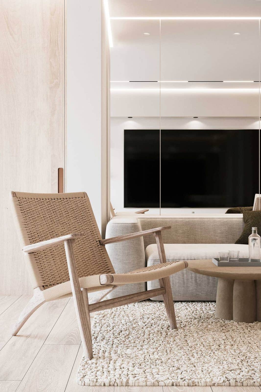 Дизайн и ремонт квартиры на Измайловском шоссе— Сад камней