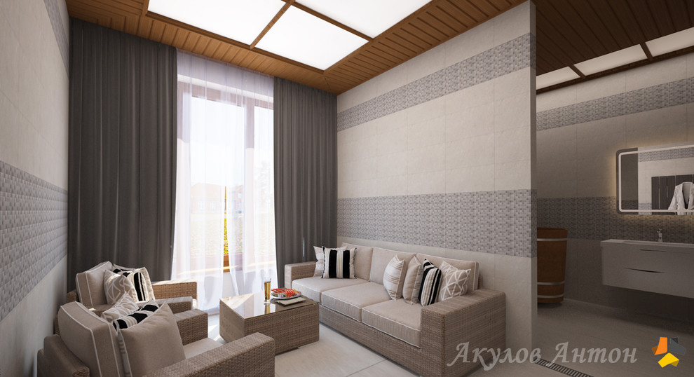 Дизайн-проект интерьера коттеджа 250 кв.м.