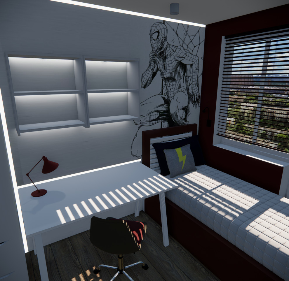 Детская юных супергероев