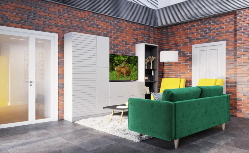 Комбинированный «растущий» дом.