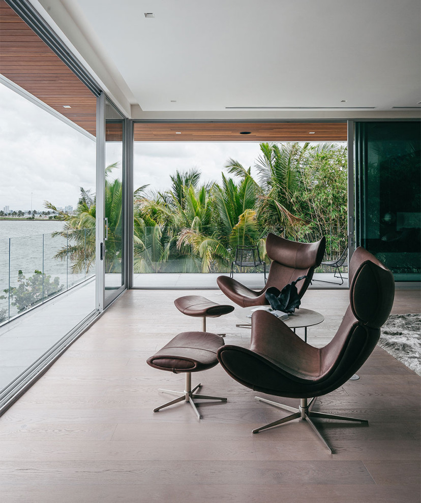 Интерьер в Майами с мебелью BoConcept