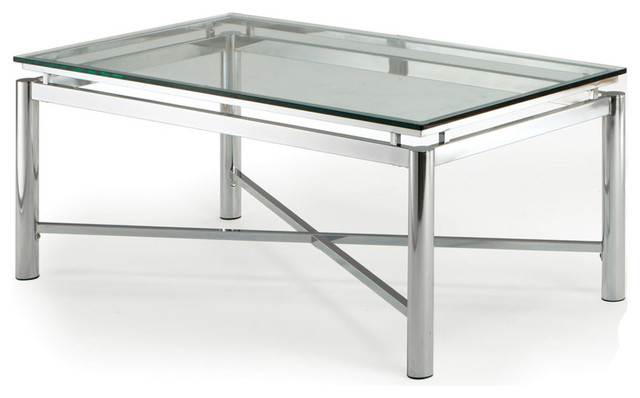 Nova Cocktail Table - Glass Top