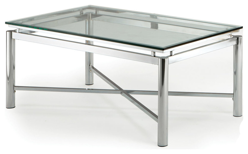 Nova Cocktail Table - Glass Top