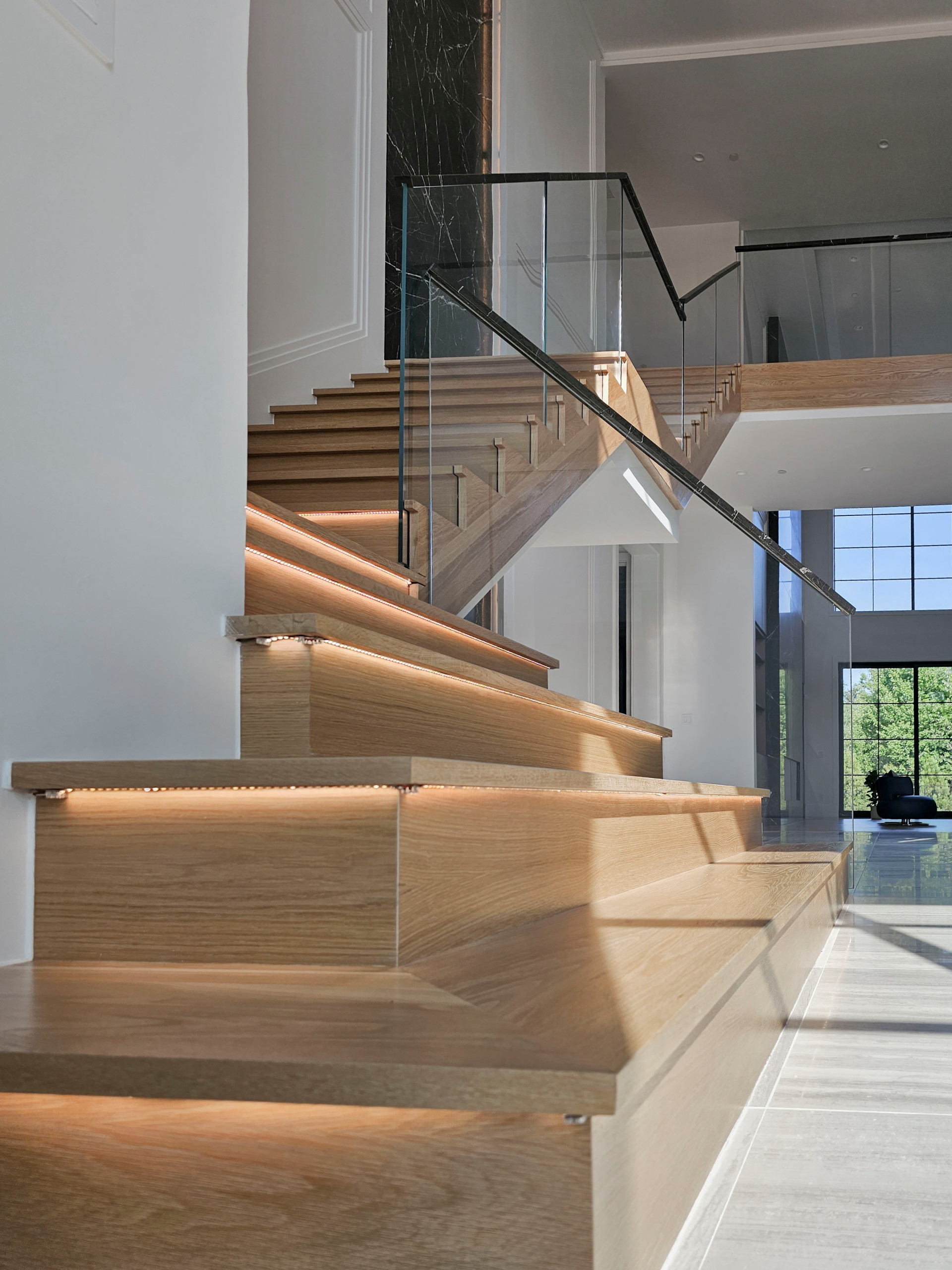 107_Sustainable Modern-Floating Staircase, Great Falls VA 22066