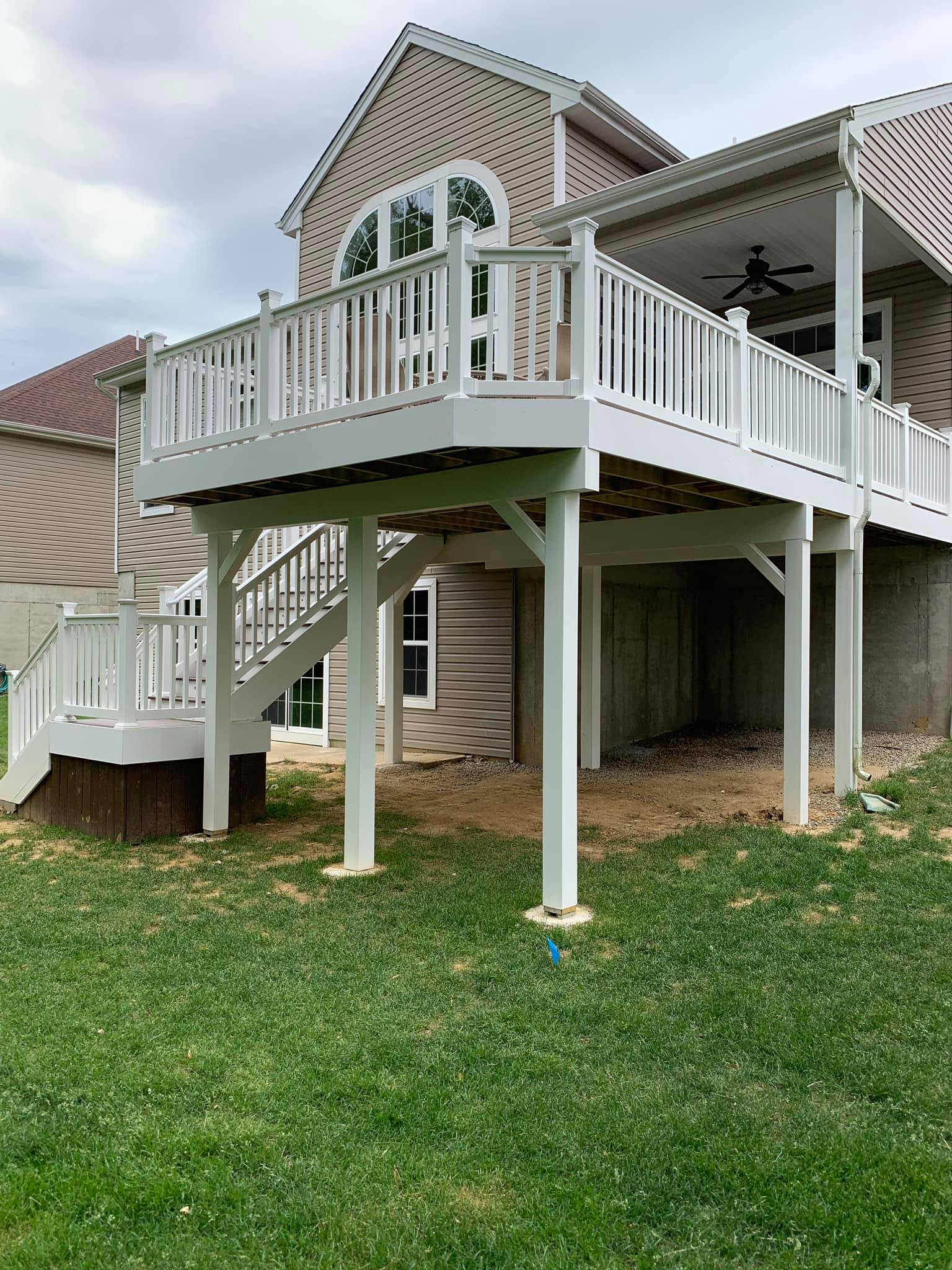 Custom Double Decker Deck