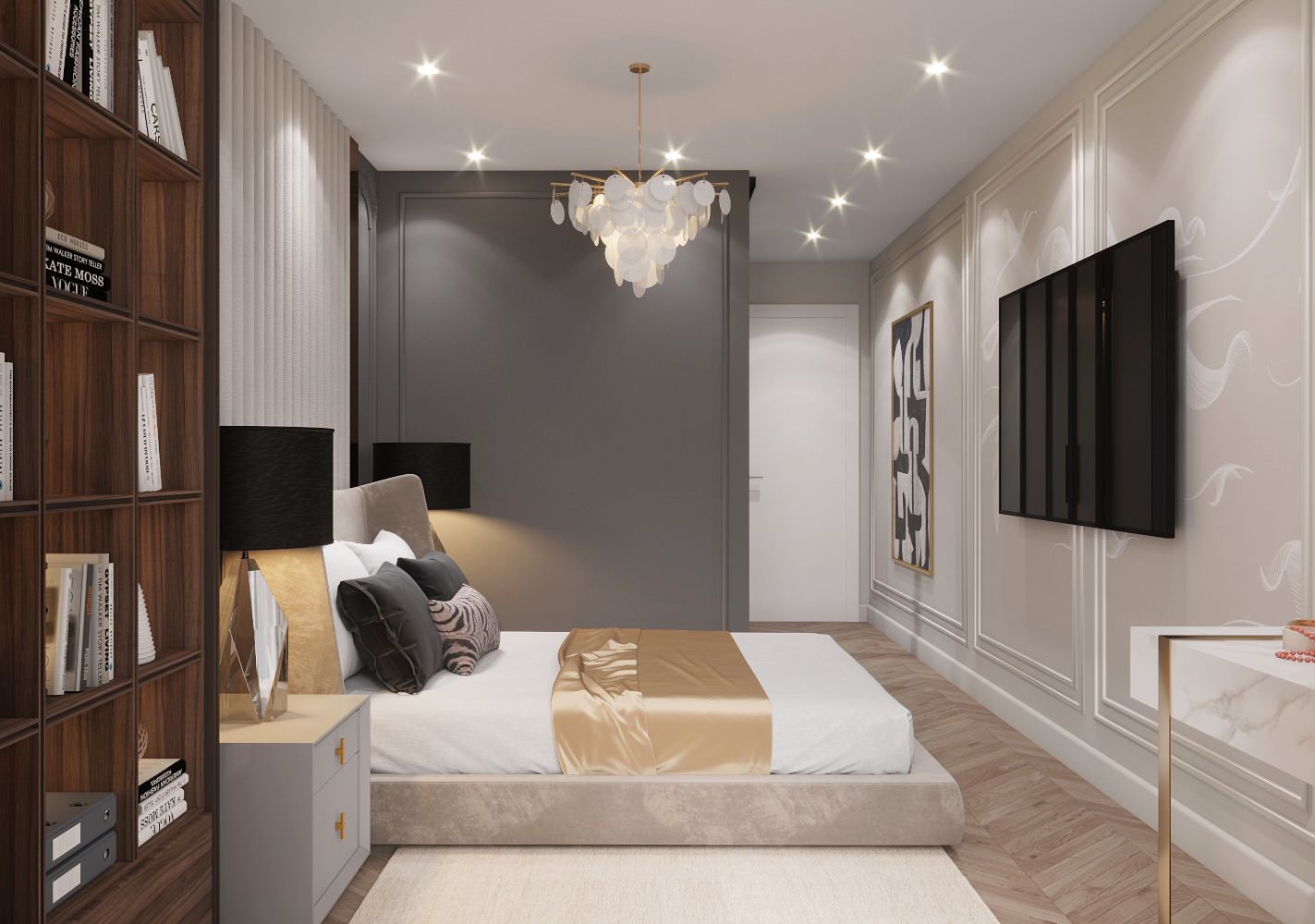 Проект квартиры 76 кв.м. 2022г.