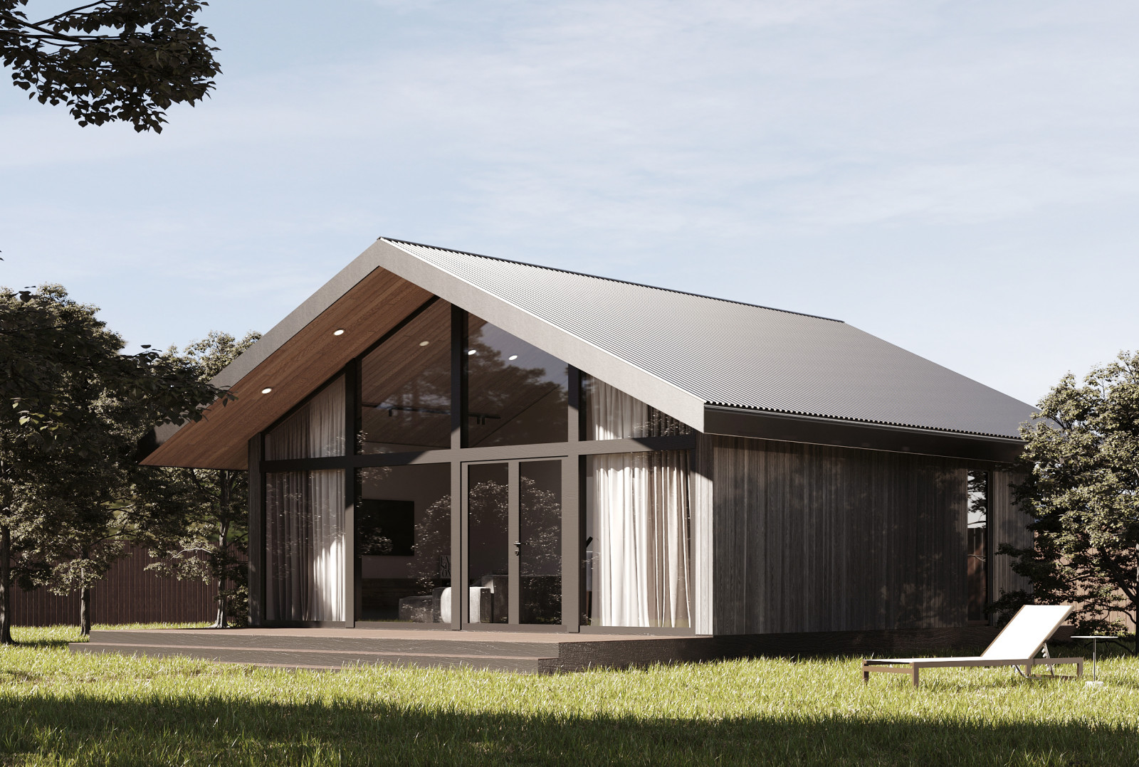 Каркасный жилой дом M50