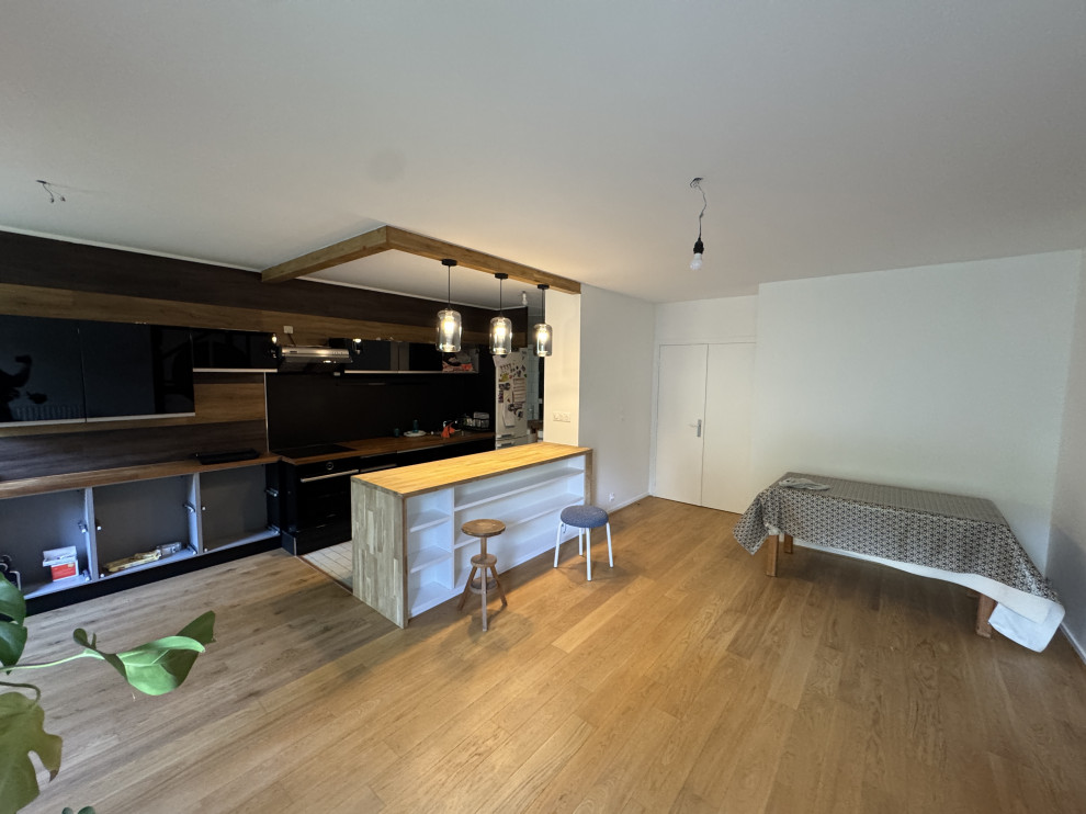 Rénovation de deux salles de bain et du salon / cuisine