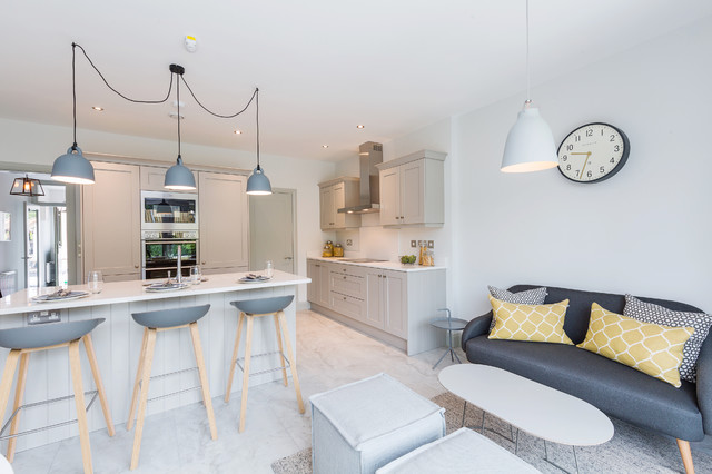 Kilternan Residence transitional-kitchen