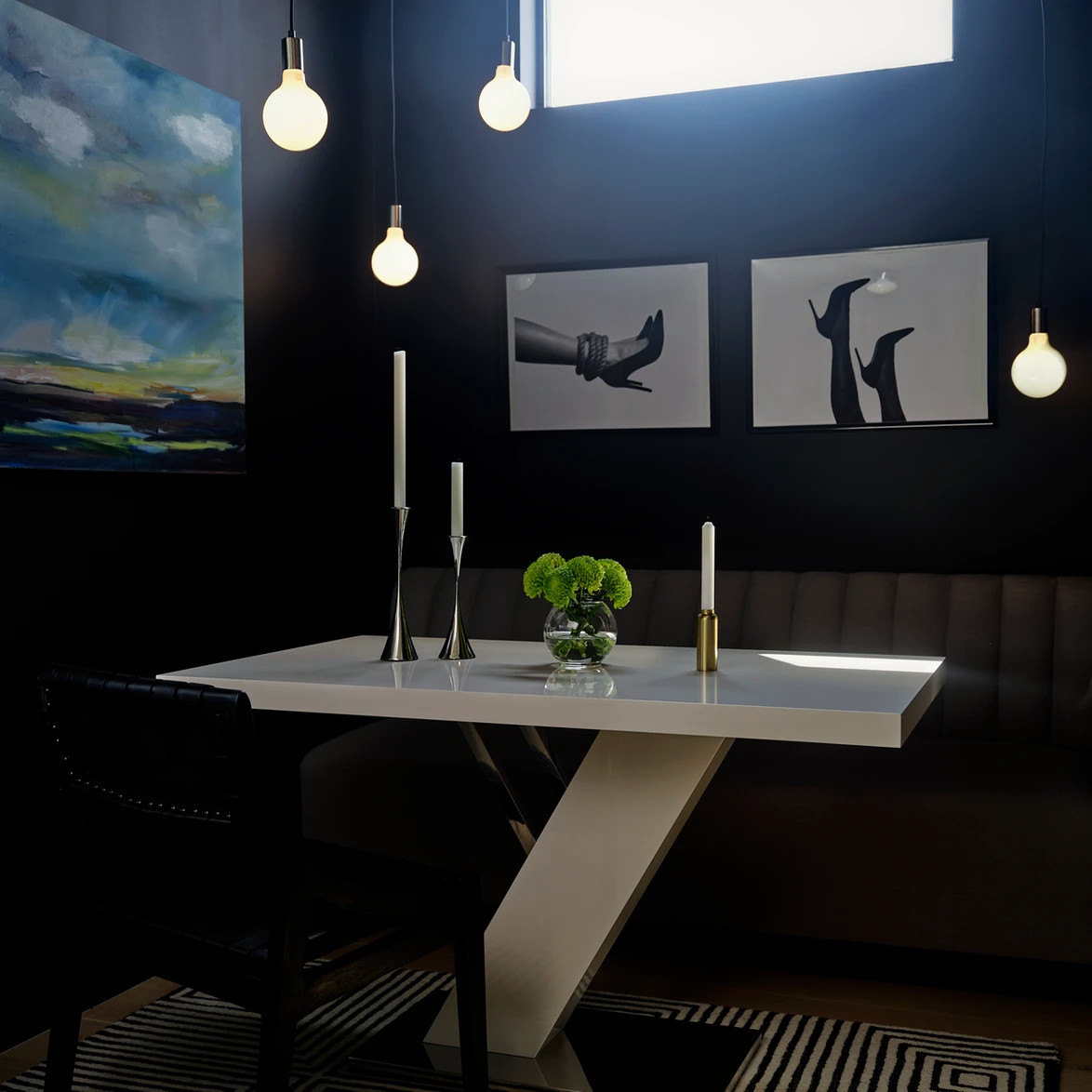 Sherman Oaks | Swanky Black and White Contemporary Home