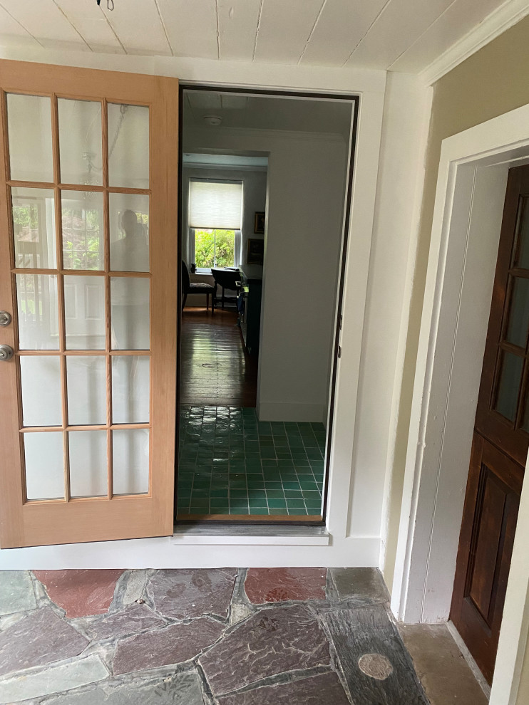 Custom Powder Room- Mud room conversion