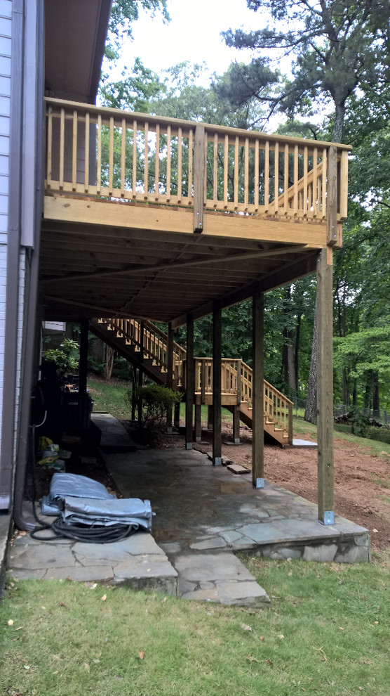 Deck - transitional deck idea in Atlanta