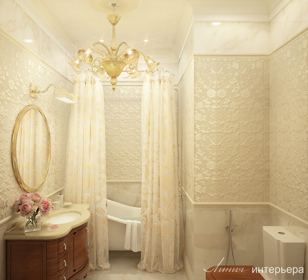 Загородный Дом в Подмосковье, классический интерьер